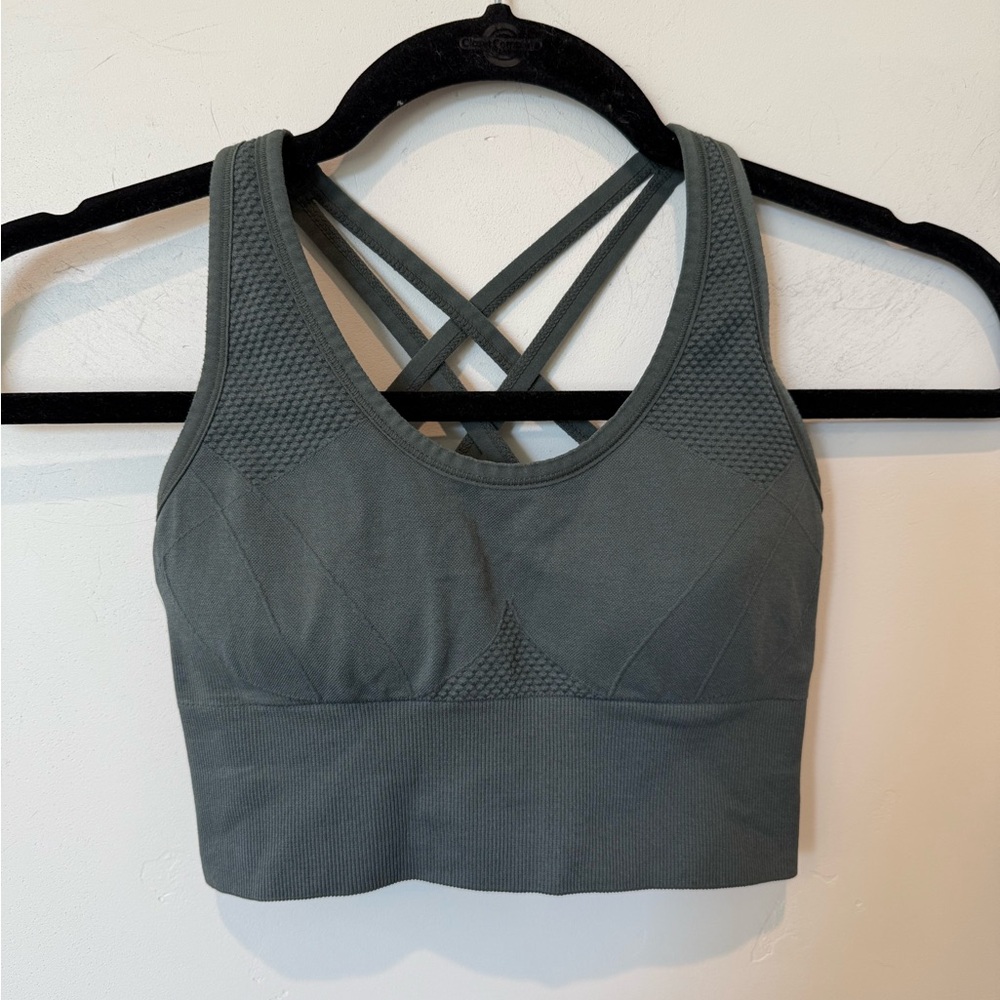 Z by Zella Women's Cross-Back Sports Bra Size Small Athletic Workout Athleisure